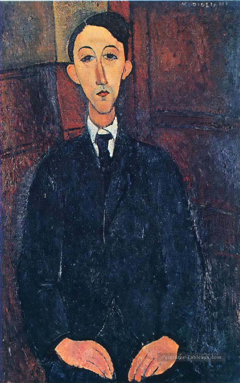 portrait du peintre manuel humbert 1916 1 Amedeo Modigliani Peintures à l'huile